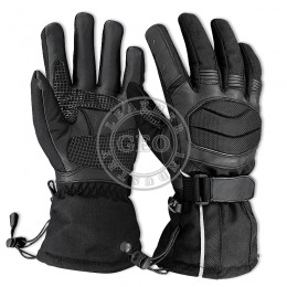 Men Motorbike Leather Gloves